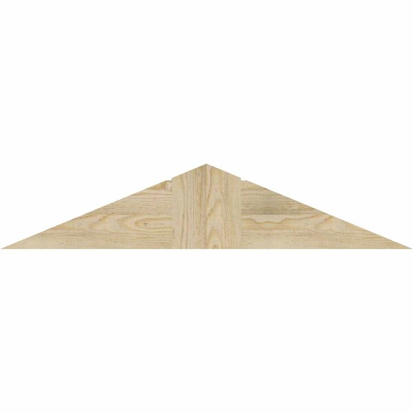 Ekena Millwork Portland Rough Sawn Timber Gable Bracket, Douglas Fir, 36"W x 7"H x 6"D x 6"F, 5/12 Pitch GBW036X07X0606POR00RDF - main